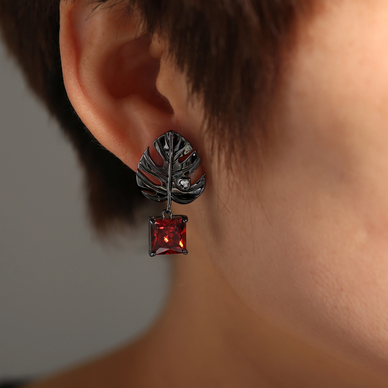 Nature Leaf Drop Earrings