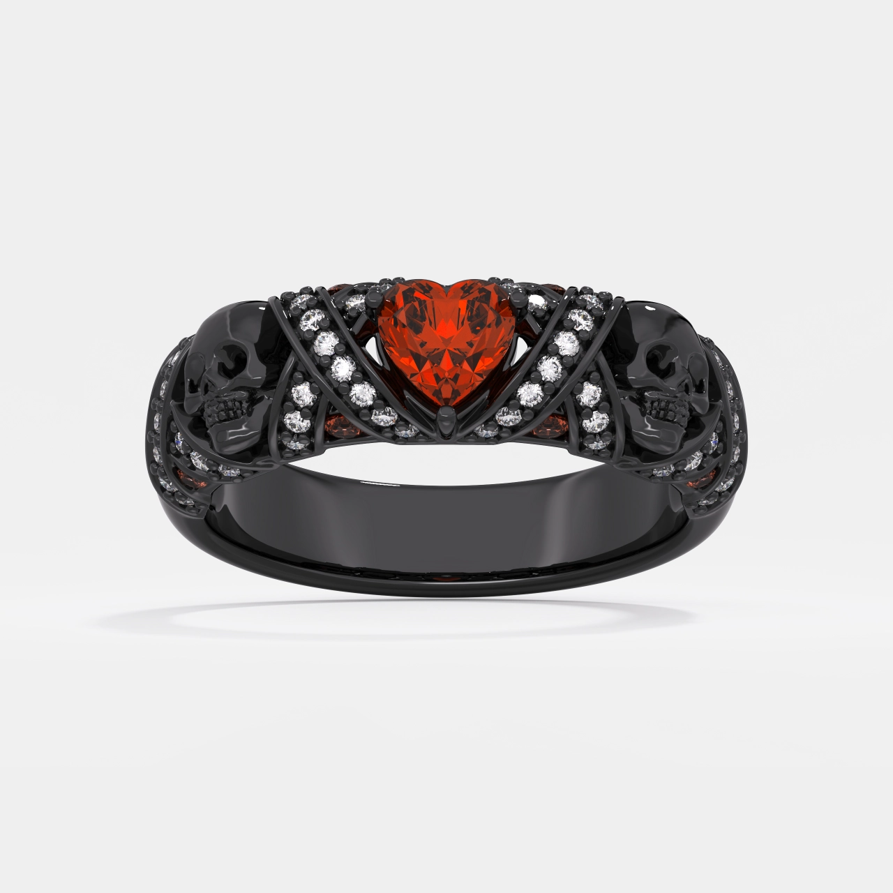 Rouge Grenat Zircon cubique Alliance