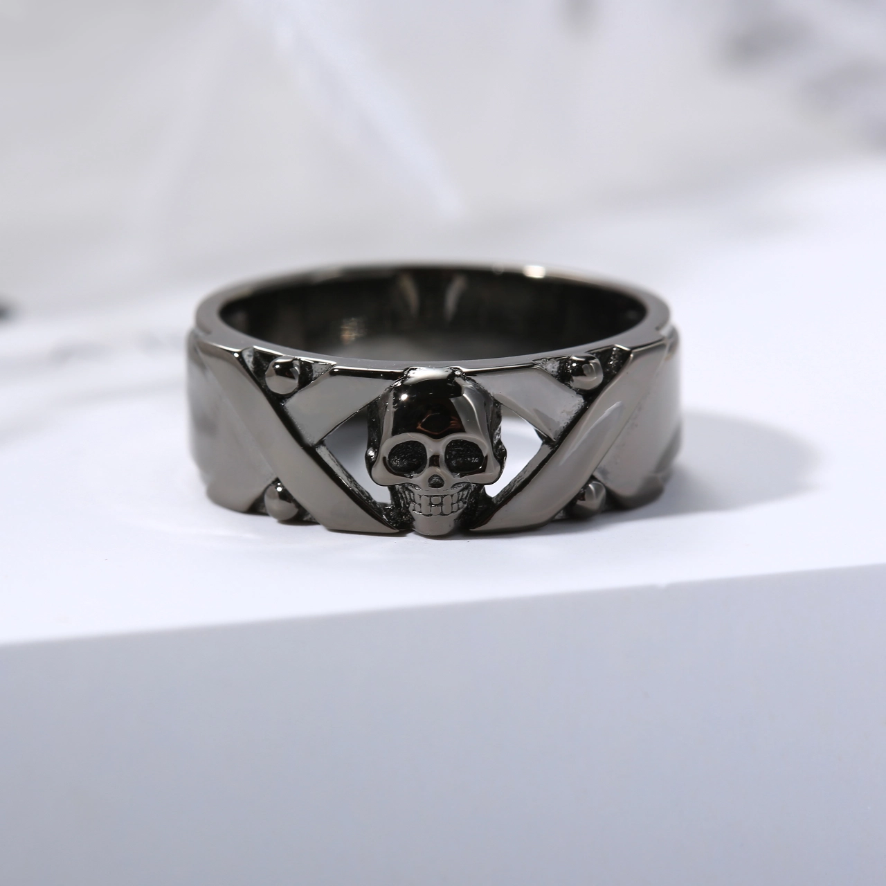 Gothic Skull Ring For Men