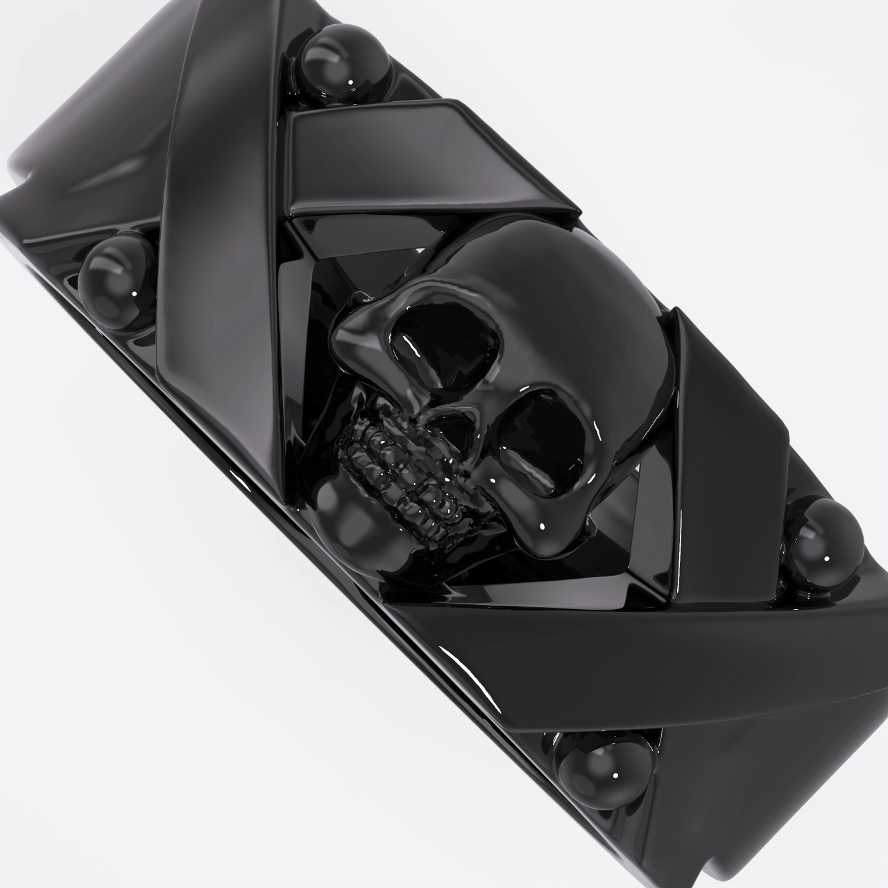 Gothic Skull Ring For Men