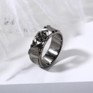 Gothique Crâne Bague Pour Hommes