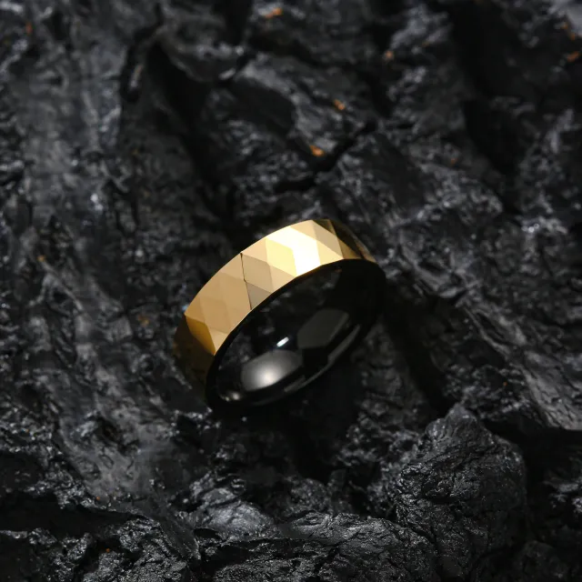 Classic Men Titanium Steel Wedding Band