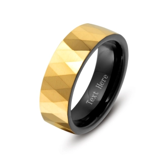 Classic Men Titanium Steel Wedding Band