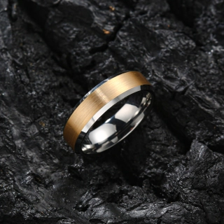 Men Titanium Steel Wedding Band