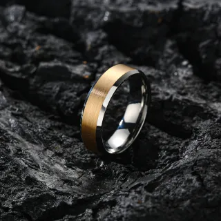 Men Titanium Steel Wedding Band