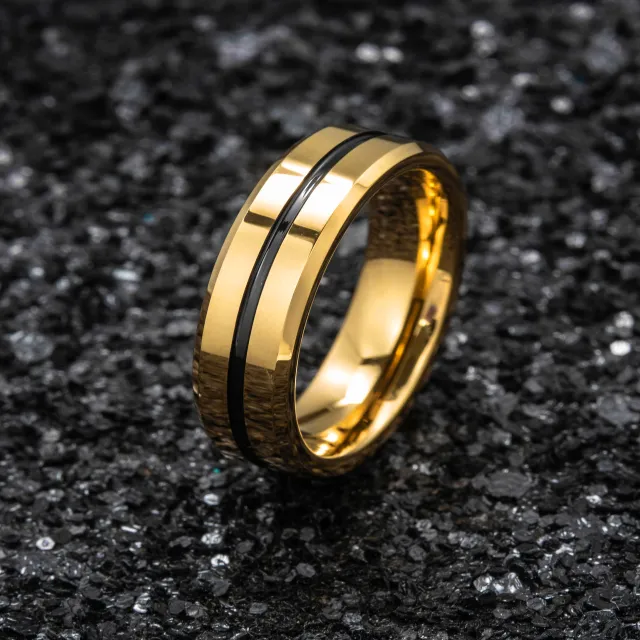 Classic Men Titanium Steel Wedding Band