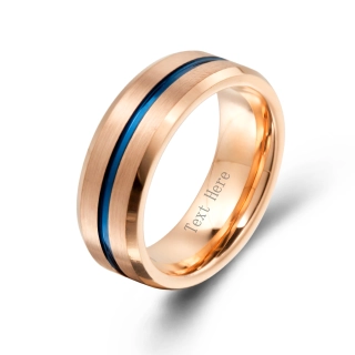 Classic Men Titanium Steel Wedding Band