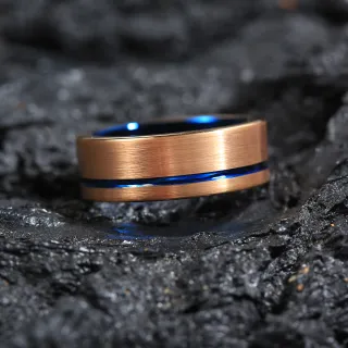 Classic Men Tungsten Steel Wedding Band