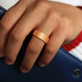 Simple Men Tungsten Steel Wedding Band