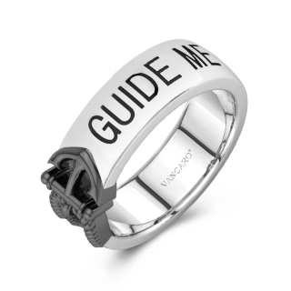 Unique Anchor Letter Ring For Men