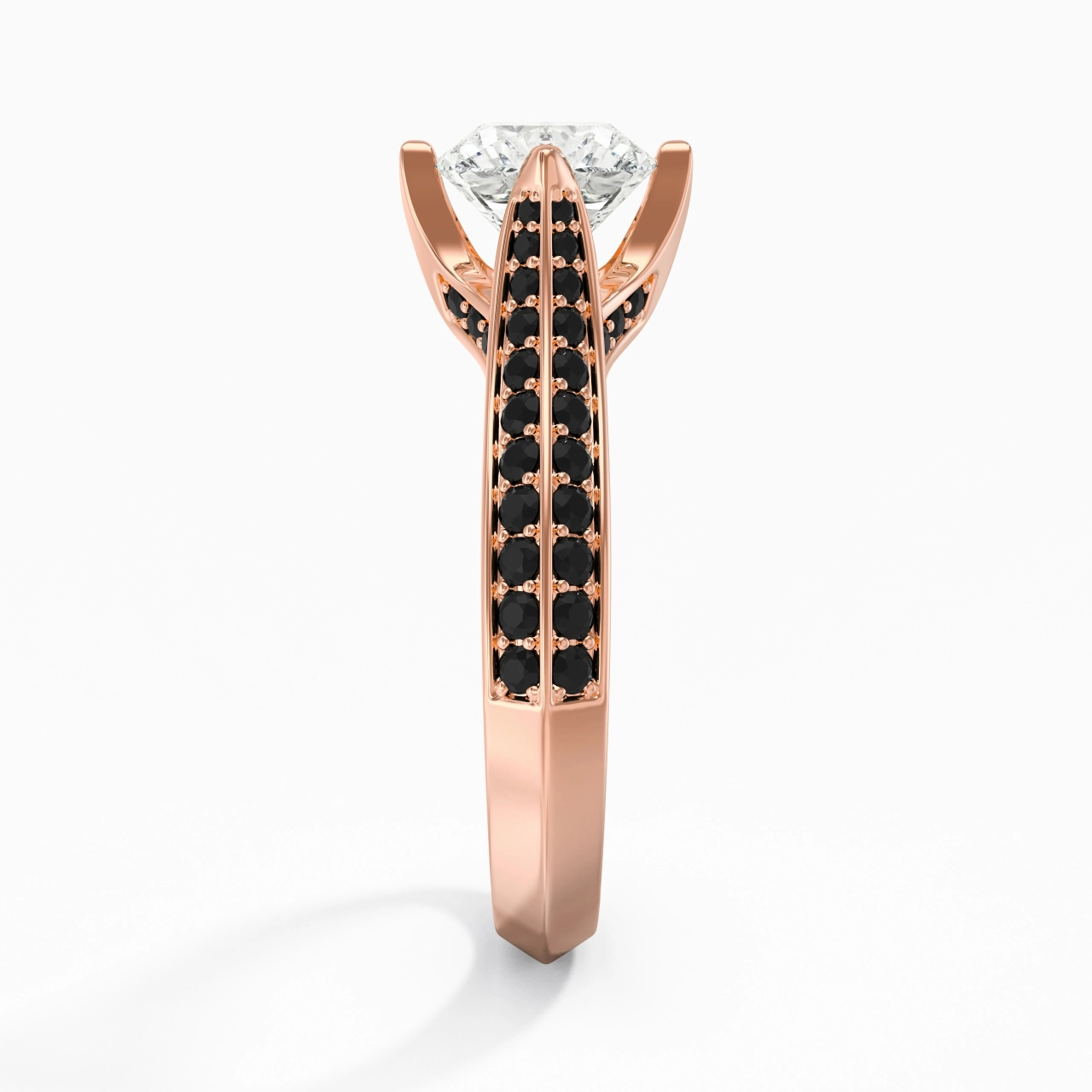 Classique Coussin 1.50ct Zircon cubique Bague de fiançailles