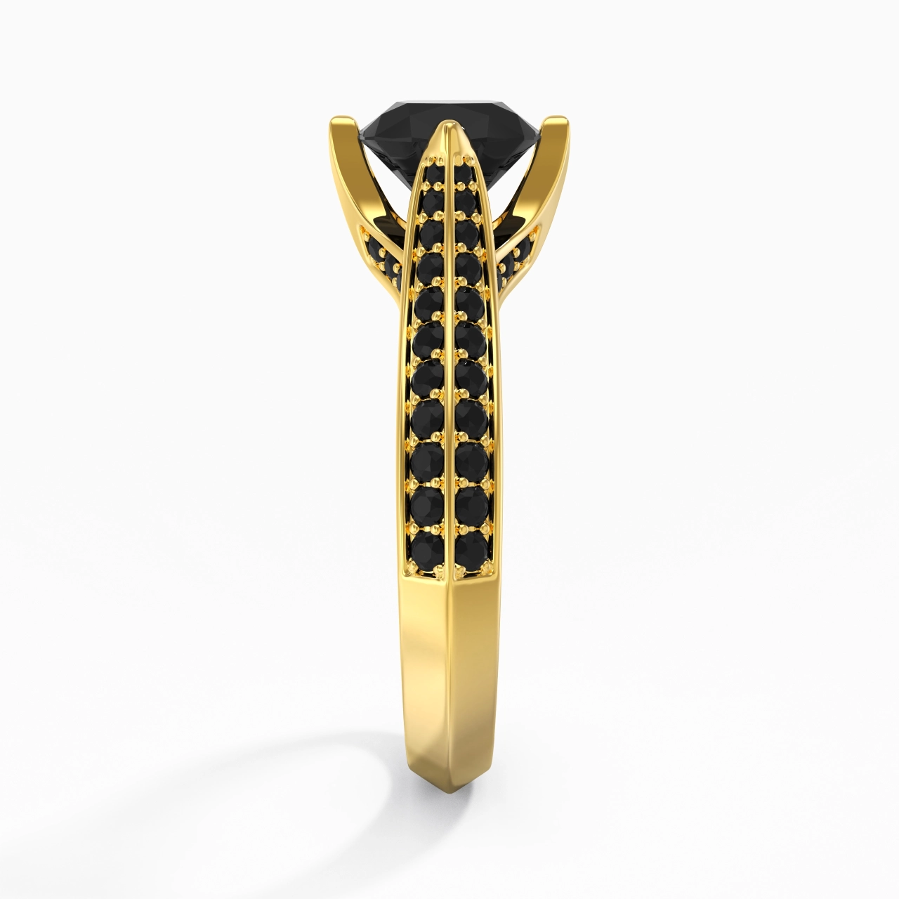 Classique Coussin 1.50ct Zircon cubique Bague de fiançailles