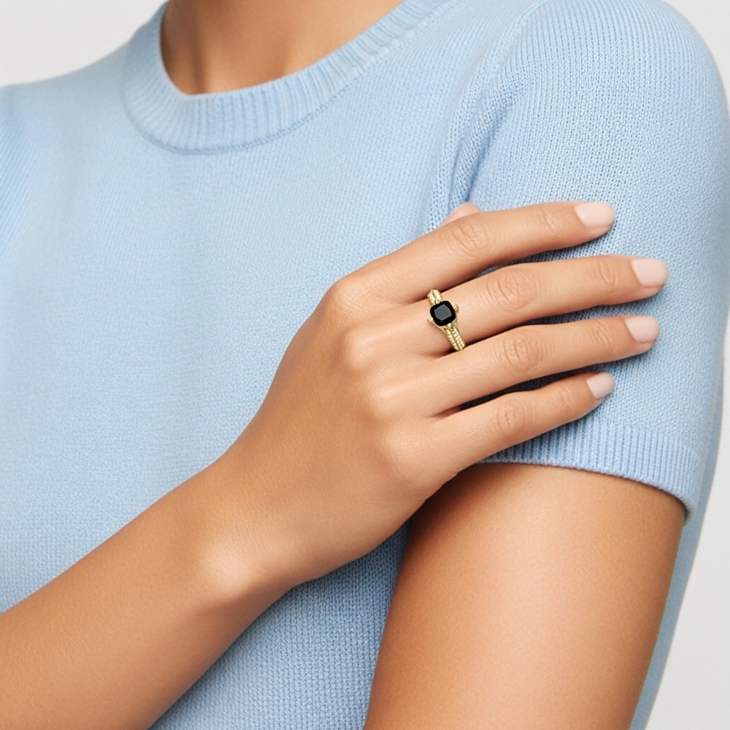 Pavé Est Ouest Bague de fiançailles 1.50ct Zircon cubique