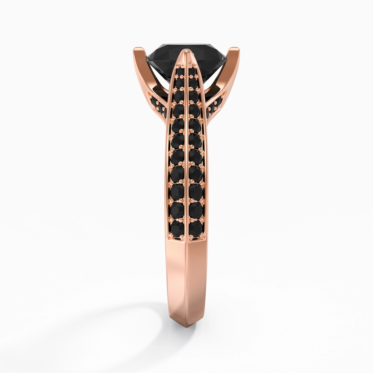 Classique Coussin 2.00ct Zircon cubique Bague de fiançailles