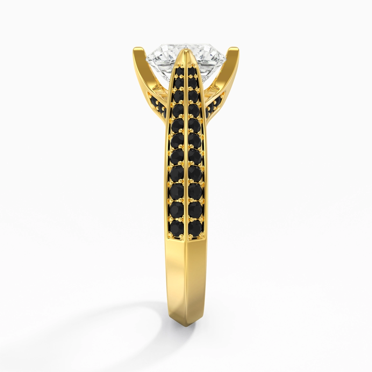 Classique Coussin 2.00ct Zircon cubique Bague de fiançailles