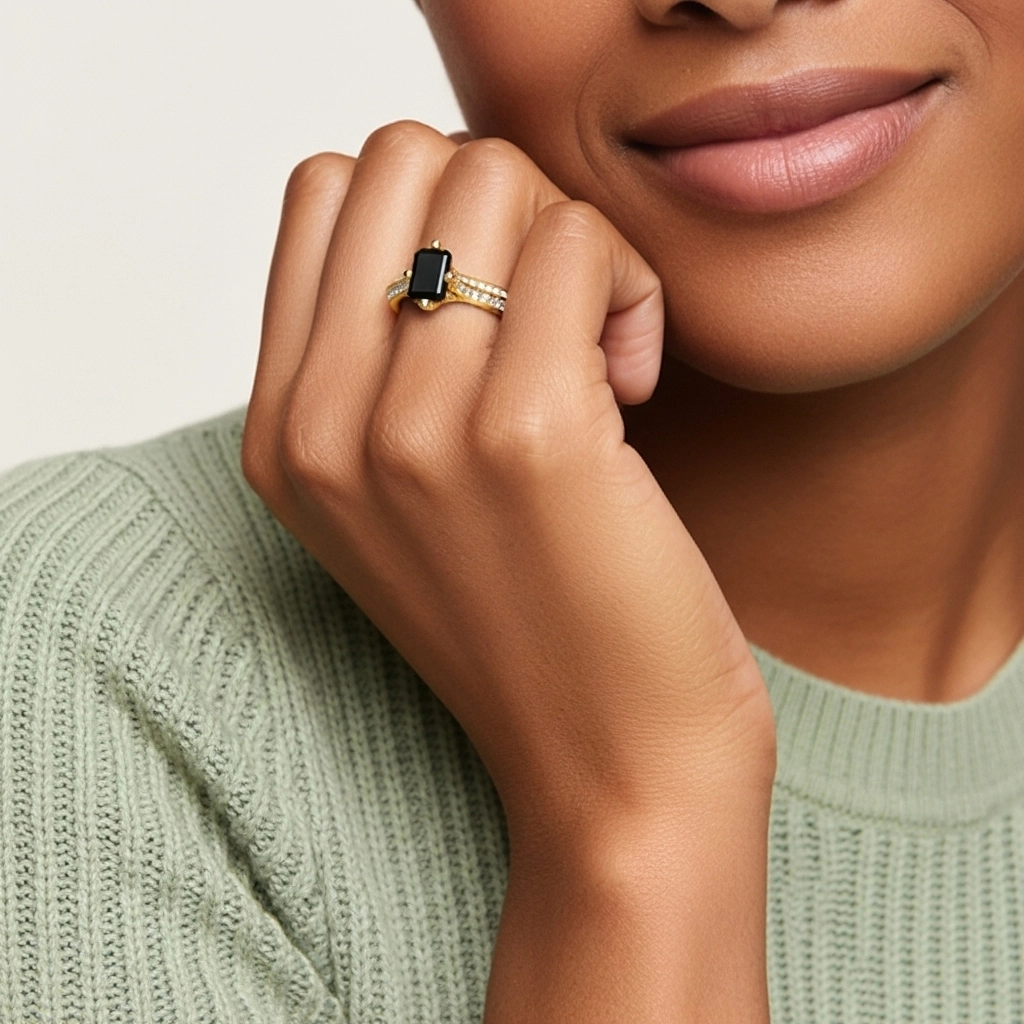 Pavé Est Ouest Bague de fiançailles 2.00ct Zircon cubique