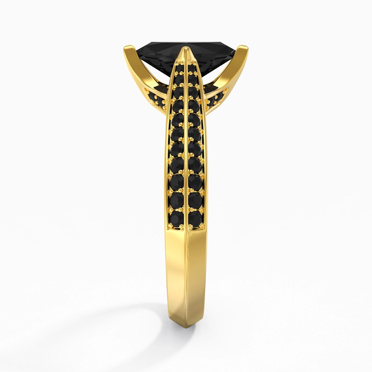 Classique Marquise 0.80ct Zircon cubique Bague de fiançailles