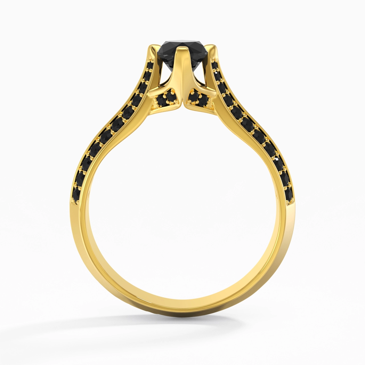 Classique Marquise 0.80ct Zircon cubique Bague de fiançailles