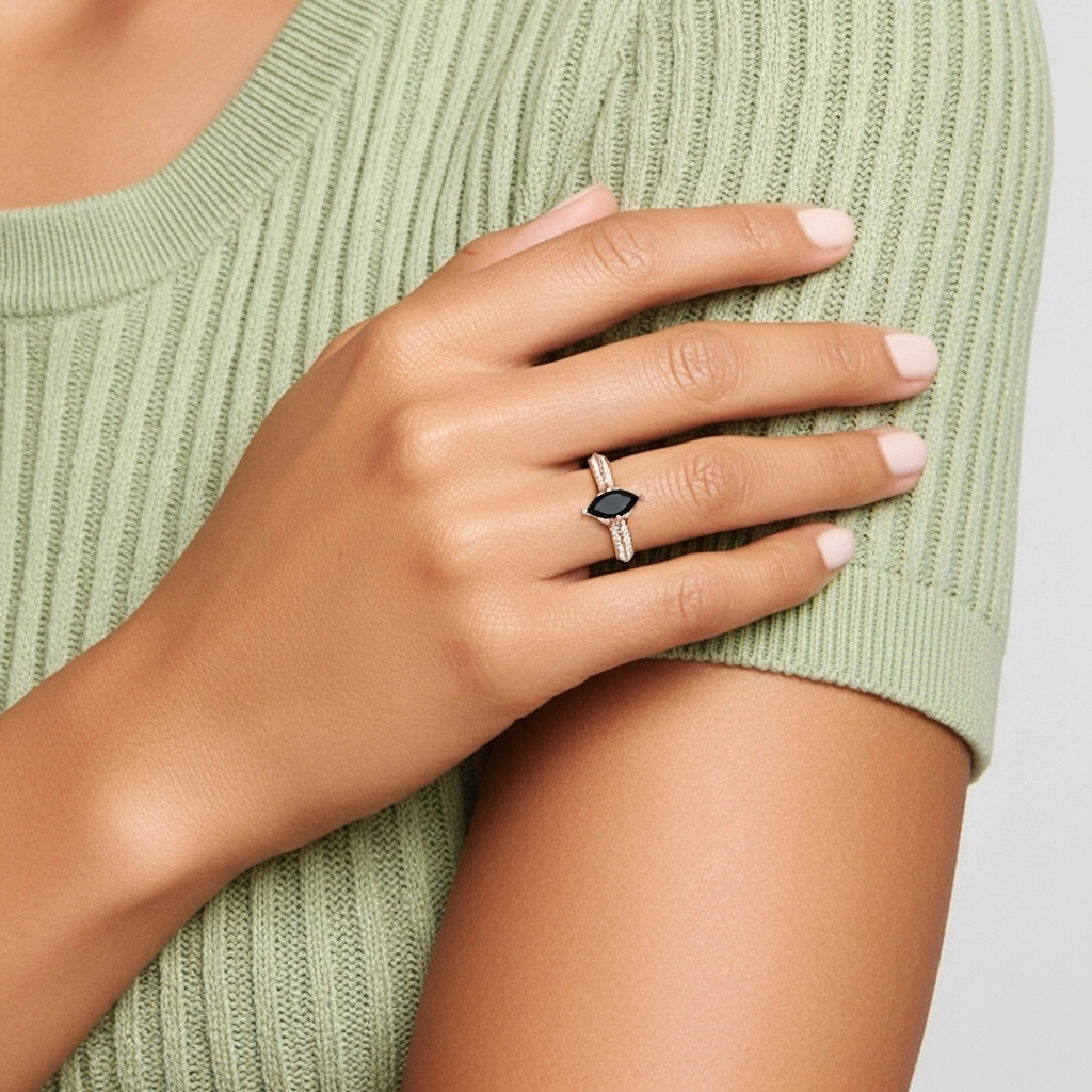 Pavé Est Ouest Bague de fiançailles 2.00ct Zircon cubique