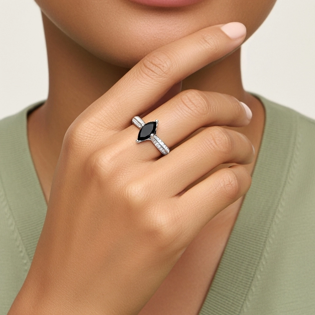 Pavé Est Ouest Bague de fiançailles 2.00ct Zircon cubique