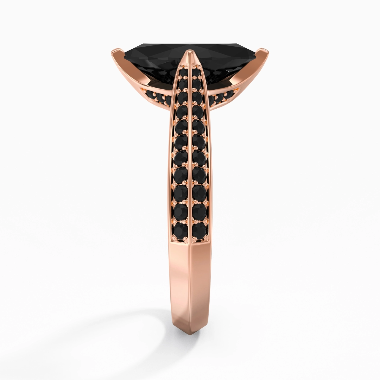 Classique Marquise 2.00ct Zircon cubique Bague de fiançailles