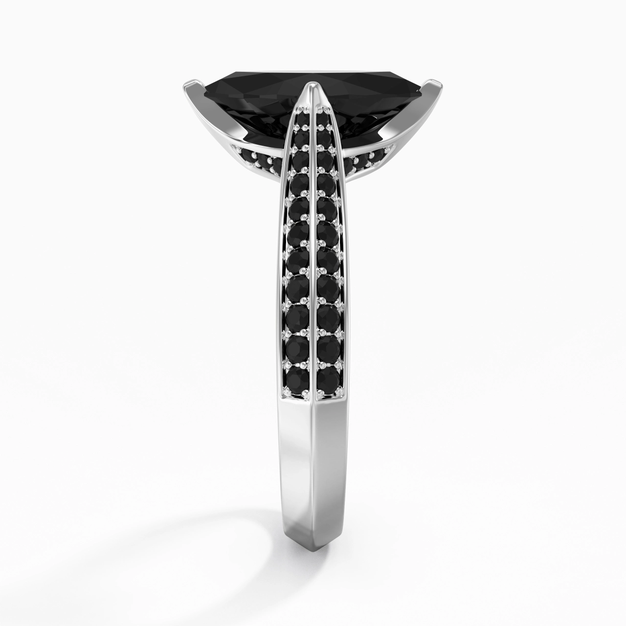 Classique Marquise 2.00ct Zircon cubique Bague de fiançailles