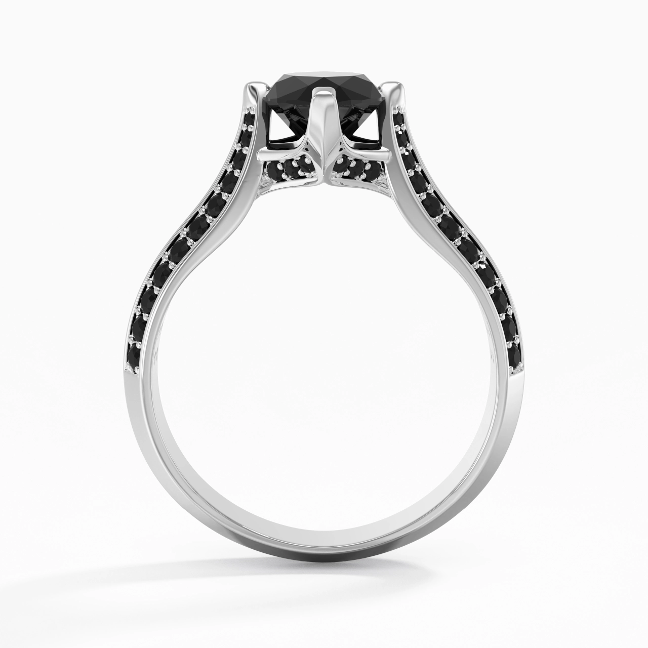 Classique Marquise 2.00ct Zircon cubique Bague de fiançailles