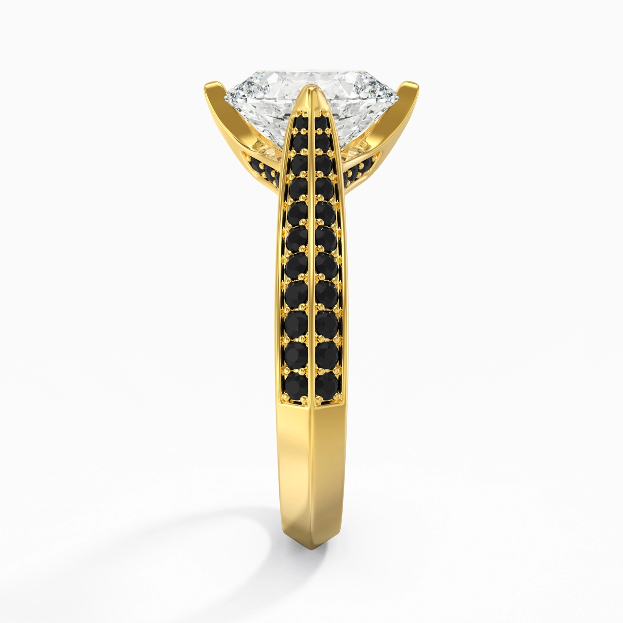 Classic Oval 2.00ct Cubic Zirconia Engagement Ring