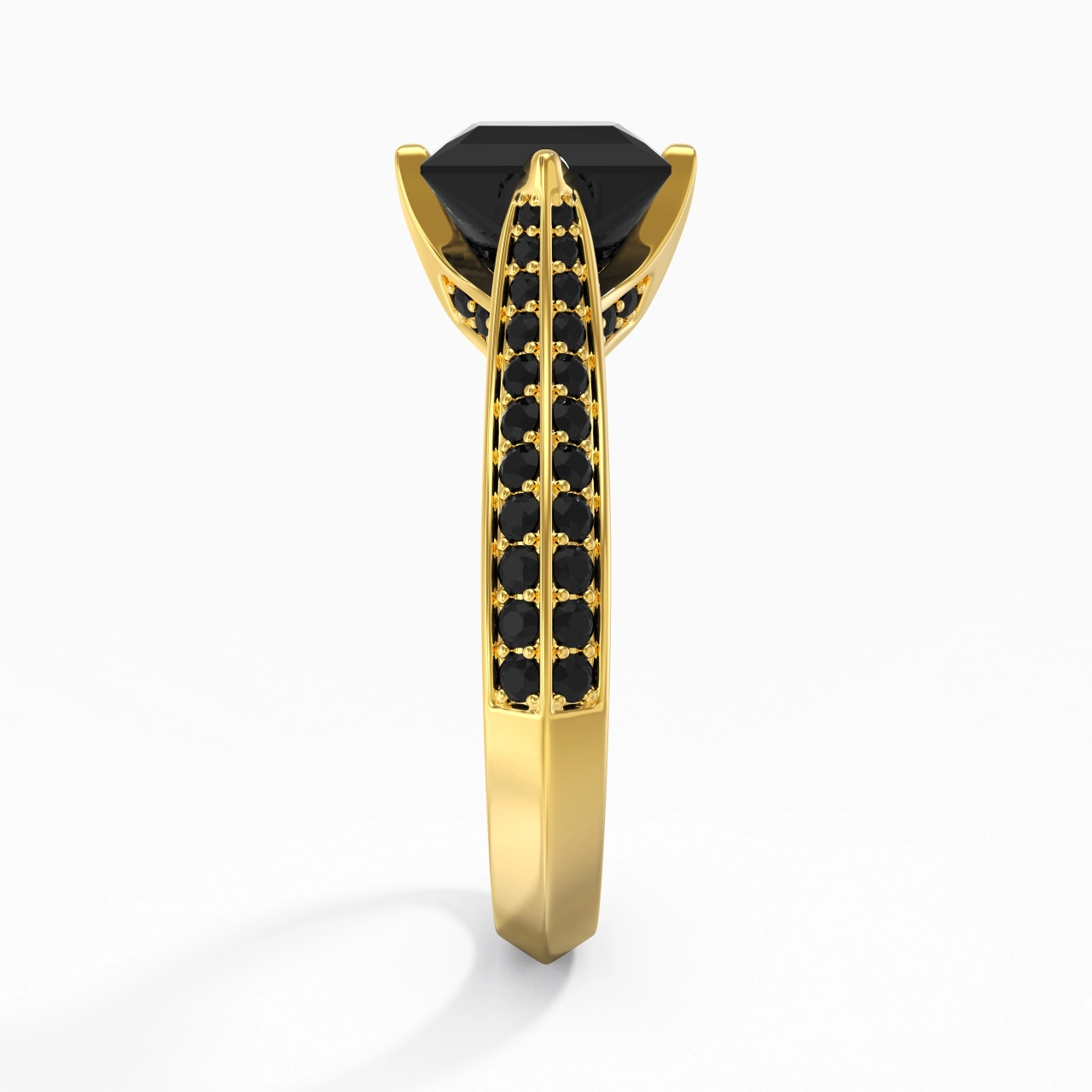 Classique Princesse 2.00ct Zircon cubique Bague de fiançailles