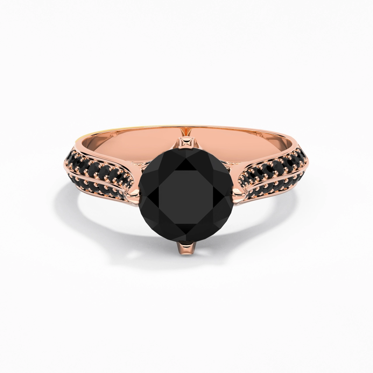 Classic Round 2.00ct Cubic Zirconia Engagement Ring