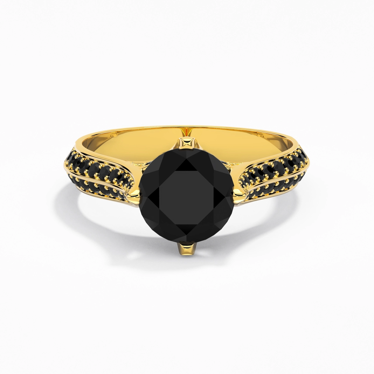 Classic Round 2.00ct Cubic Zirconia Engagement Ring