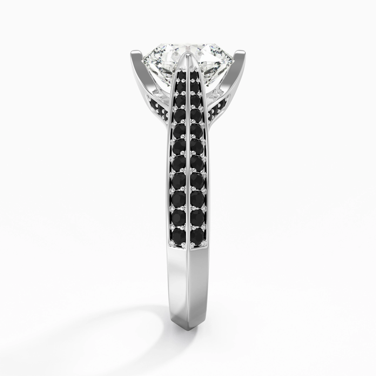 Classic Round 2.00ct Cubic Zirconia Engagement Ring