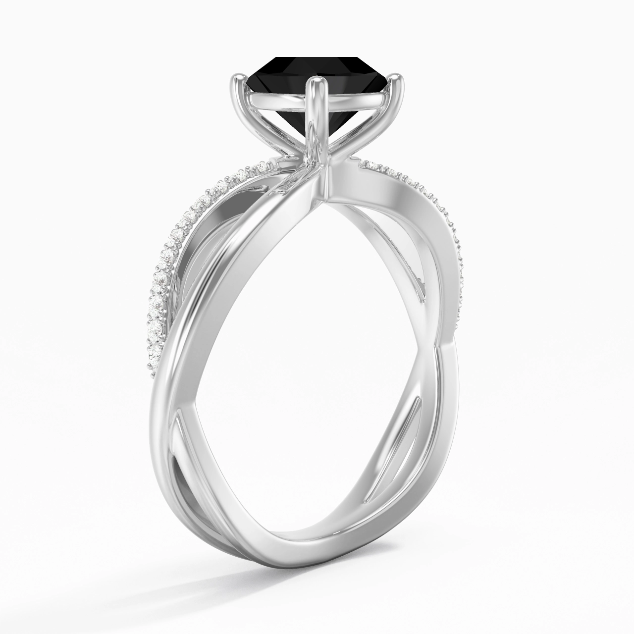 Prong Engagement Ring 1.50ct Cubic Zirconia