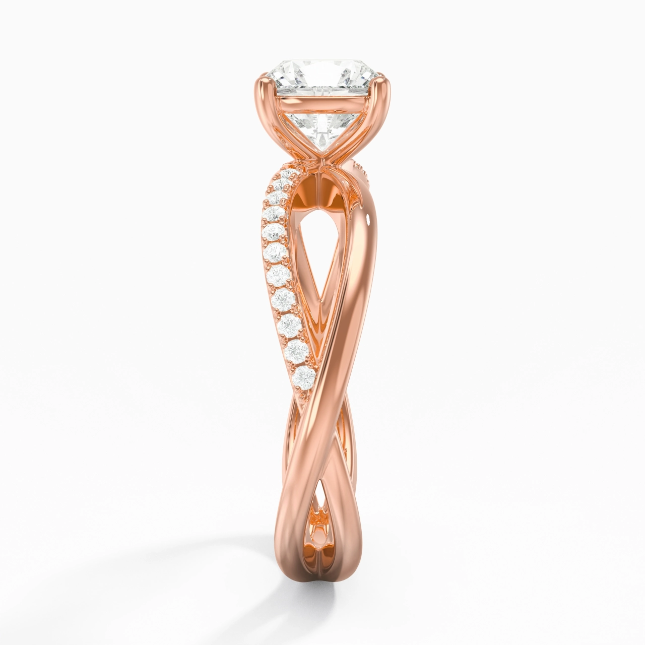 Prong Engagement Ring 1.50ct Moissanite