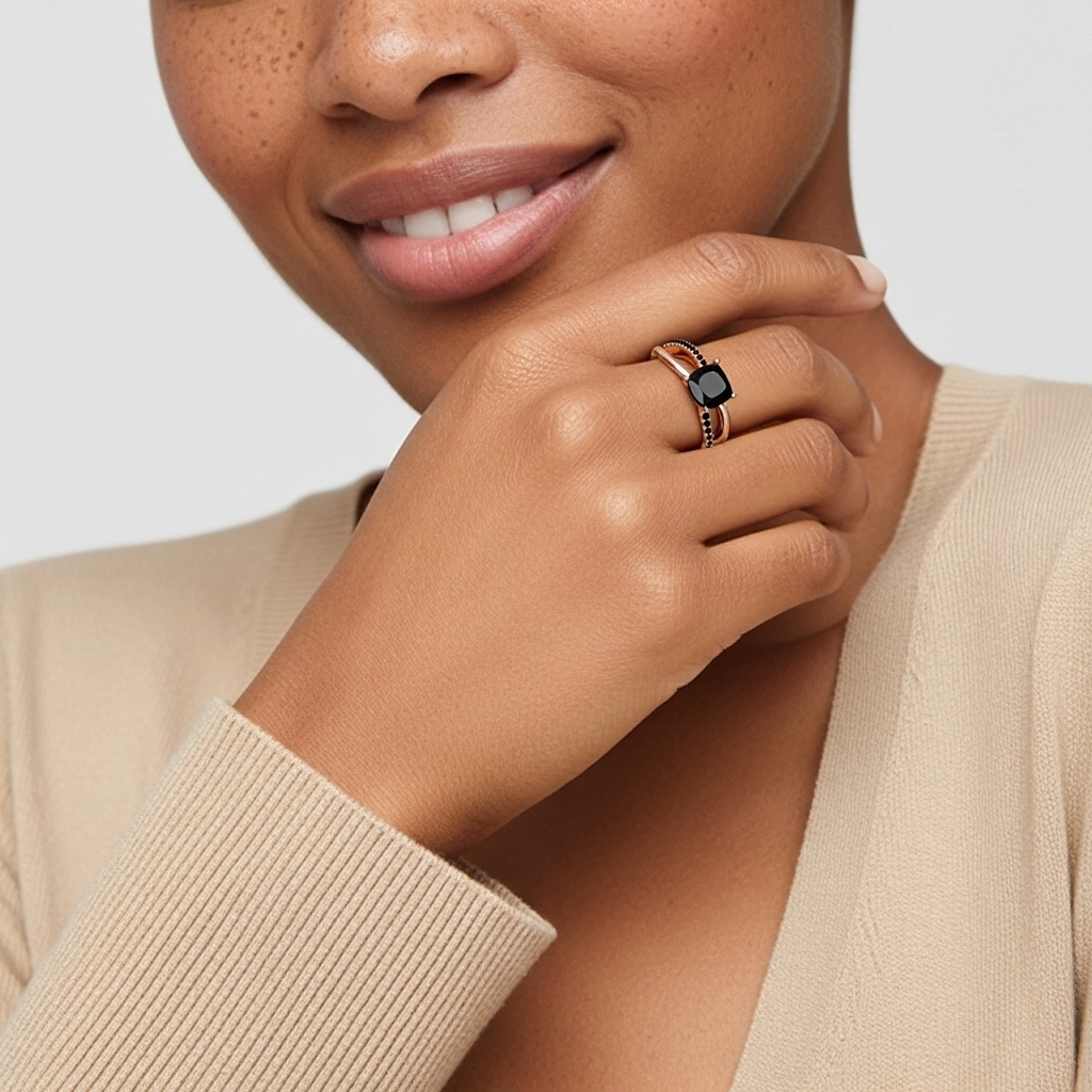 Prong Engagement Ring 1.00ct Cubic Zirconia