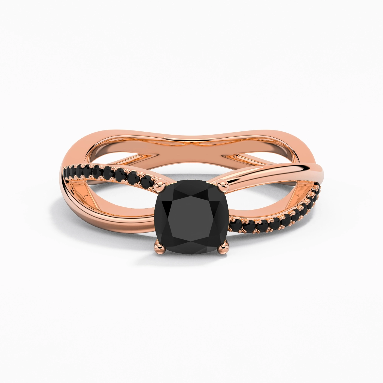 Prong Engagement Ring 1.00ct Cubic Zirconia