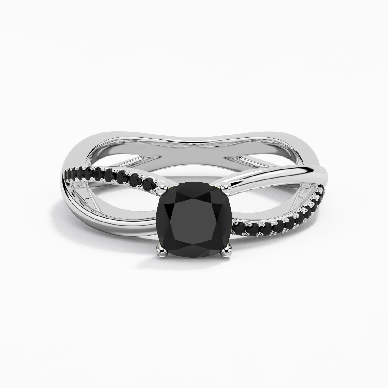 Prong Engagement Ring 1.00ct Cubic Zirconia