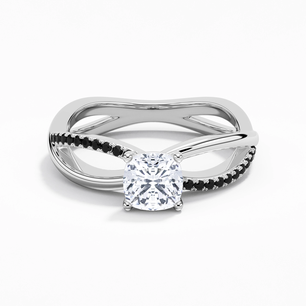 Prong Engagement Ring 1.00ct Cubic Zirconia