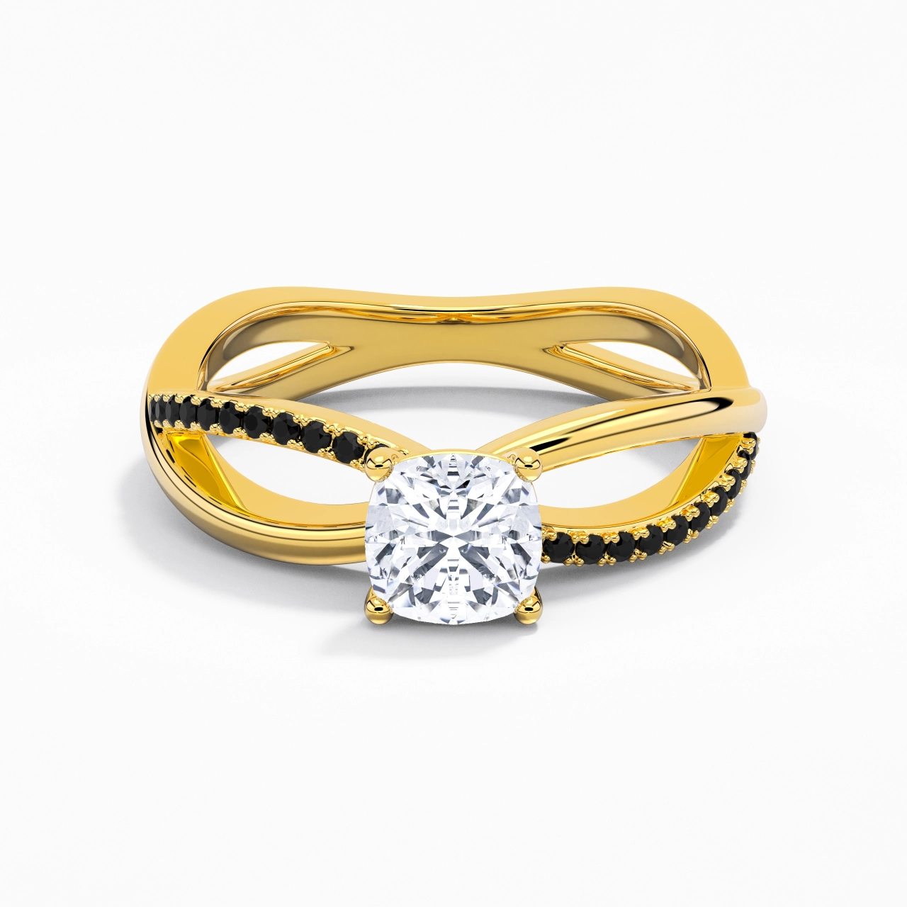 Prong Engagement Ring 1.00ct Cubic Zirconia