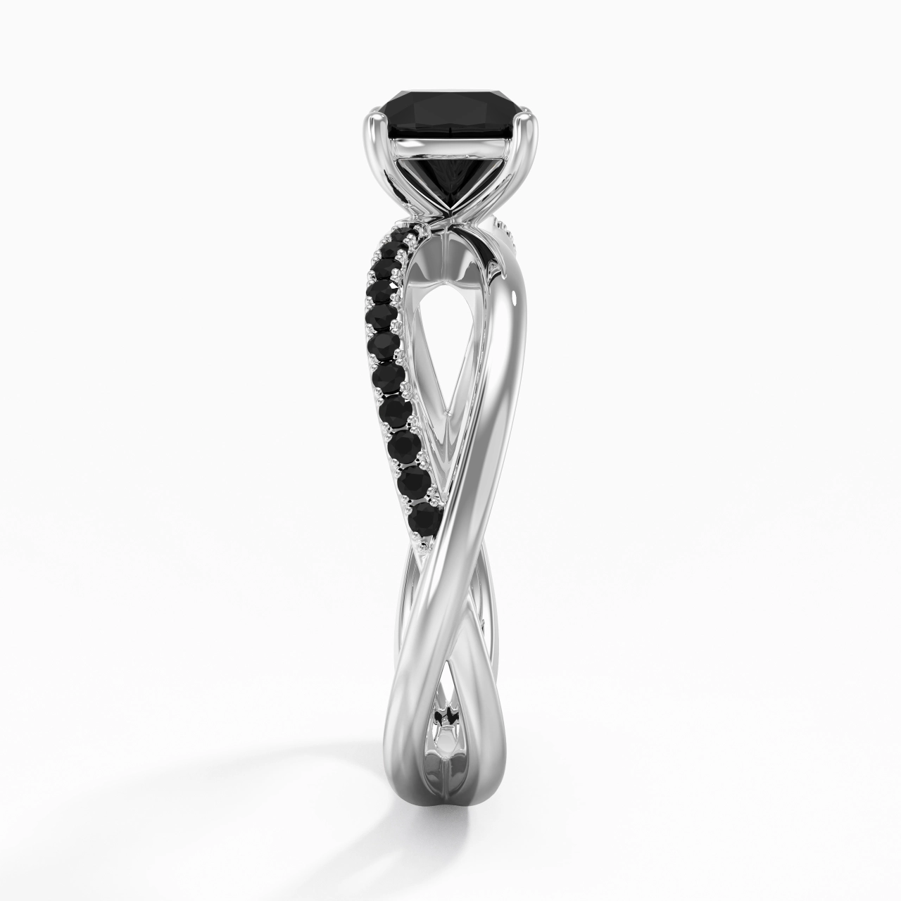 Prong Engagement Ring 1.00ct Cubic Zirconia