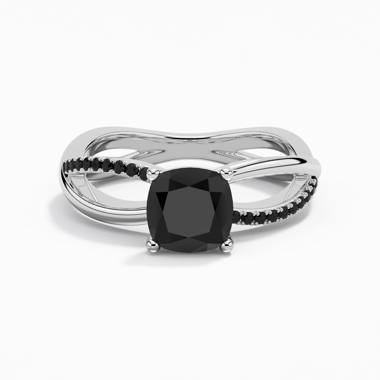 Prong Engagement Ring 2.00ct Cubic Zirconia