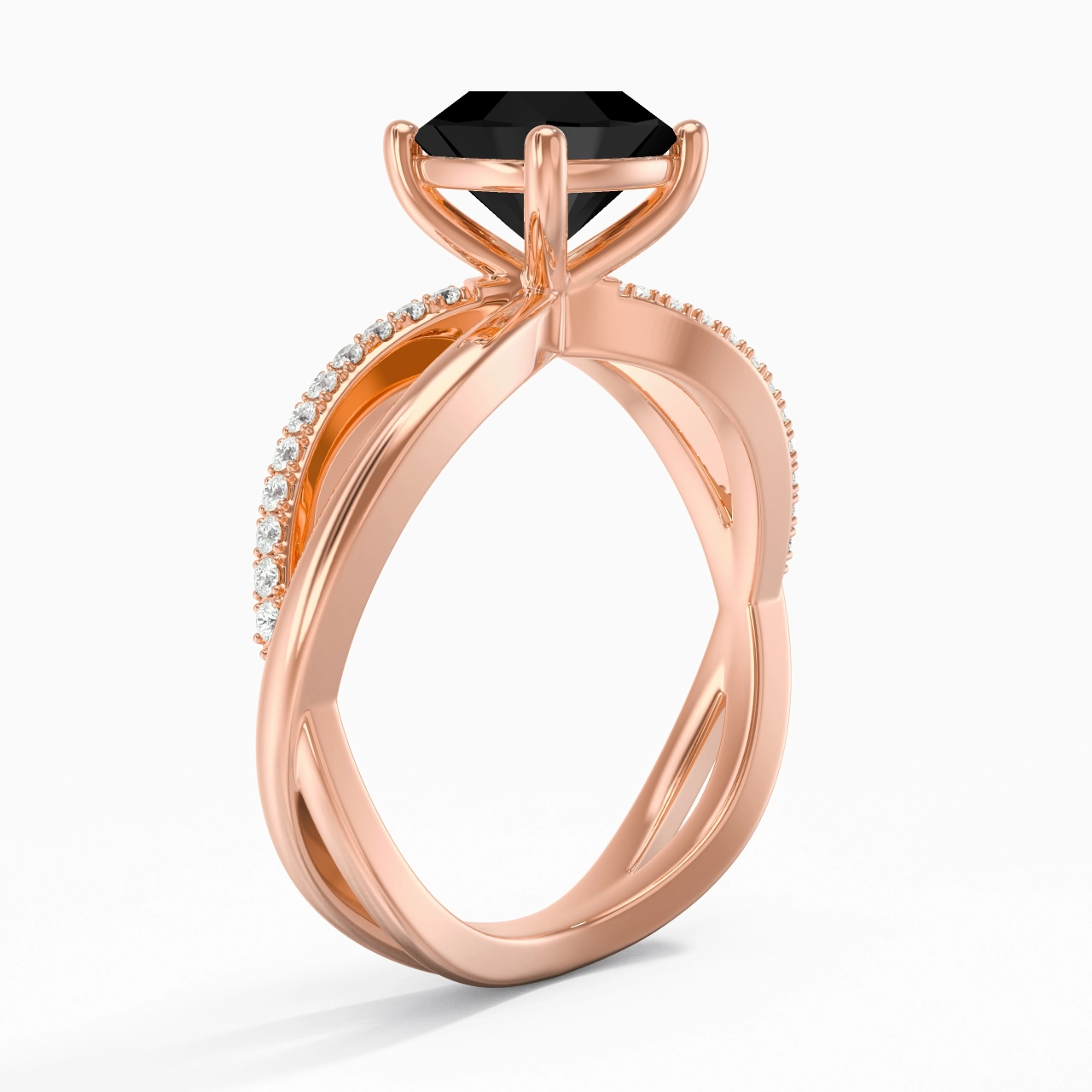 Prong Engagement Ring 2.00ct Cubic Zirconia