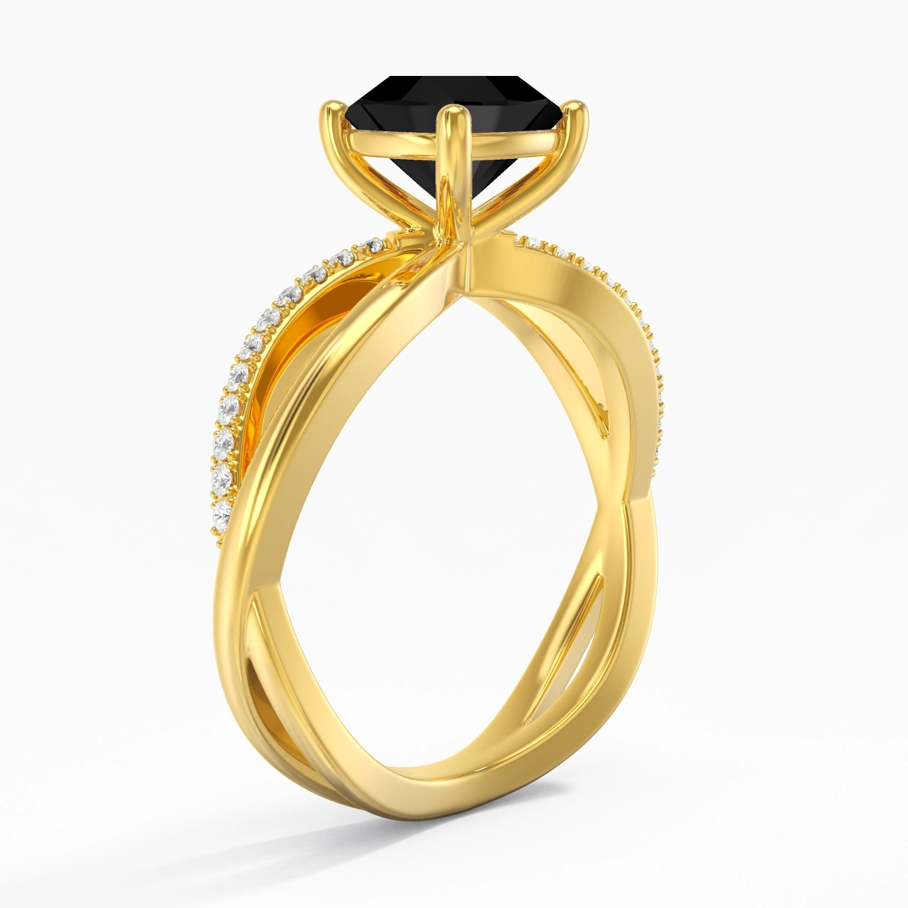 Prong Engagement Ring 2.00ct Cubic Zirconia