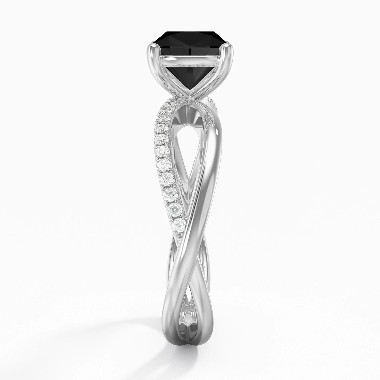 Prong Engagement Ring 2.00ct Cubic Zirconia