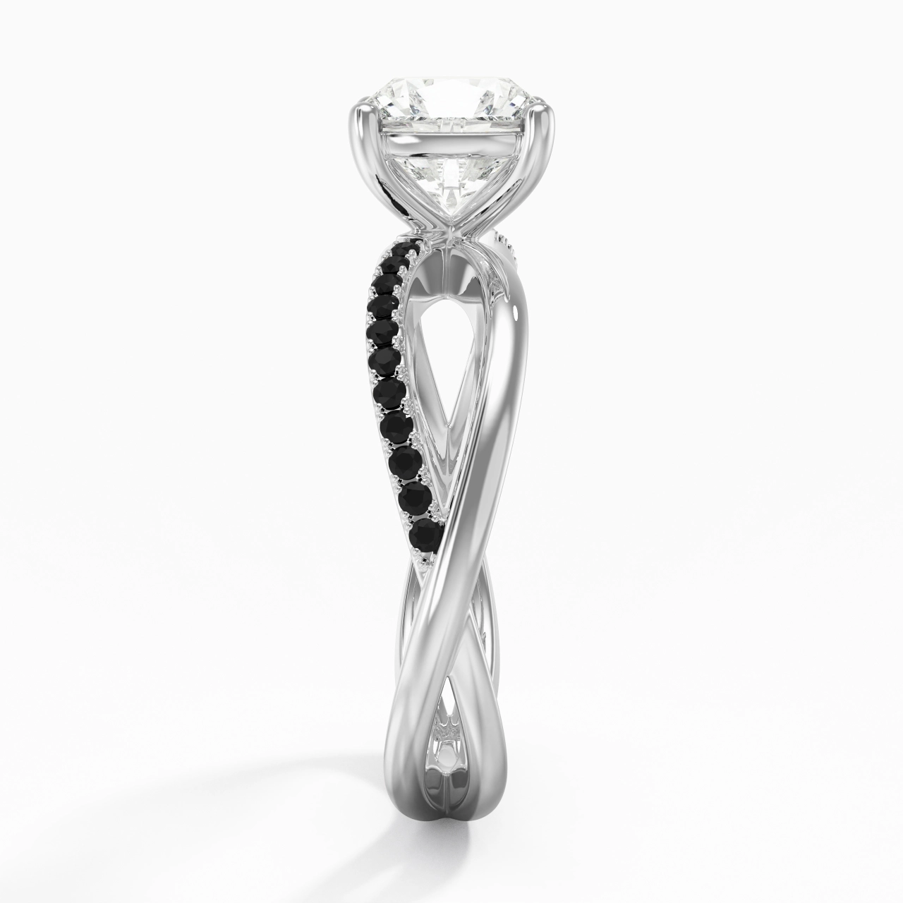 Prong Engagement Ring 2.00ct Cubic Zirconia