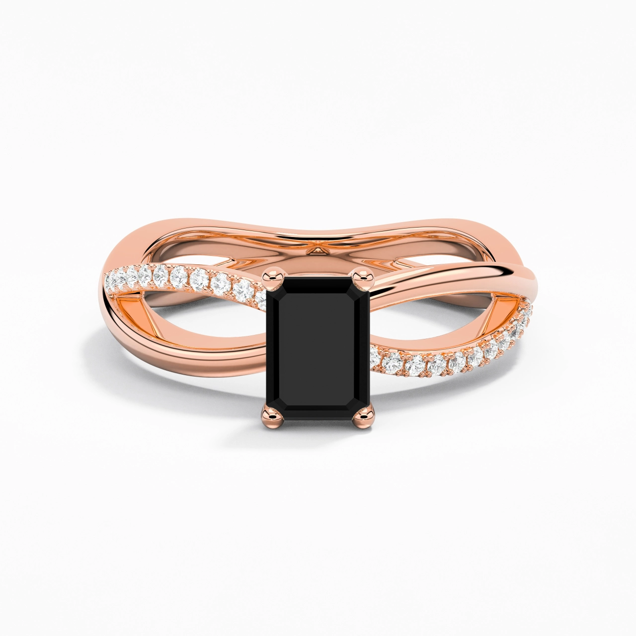 Prong Engagement Ring 1.00ct Cubic Zirconia