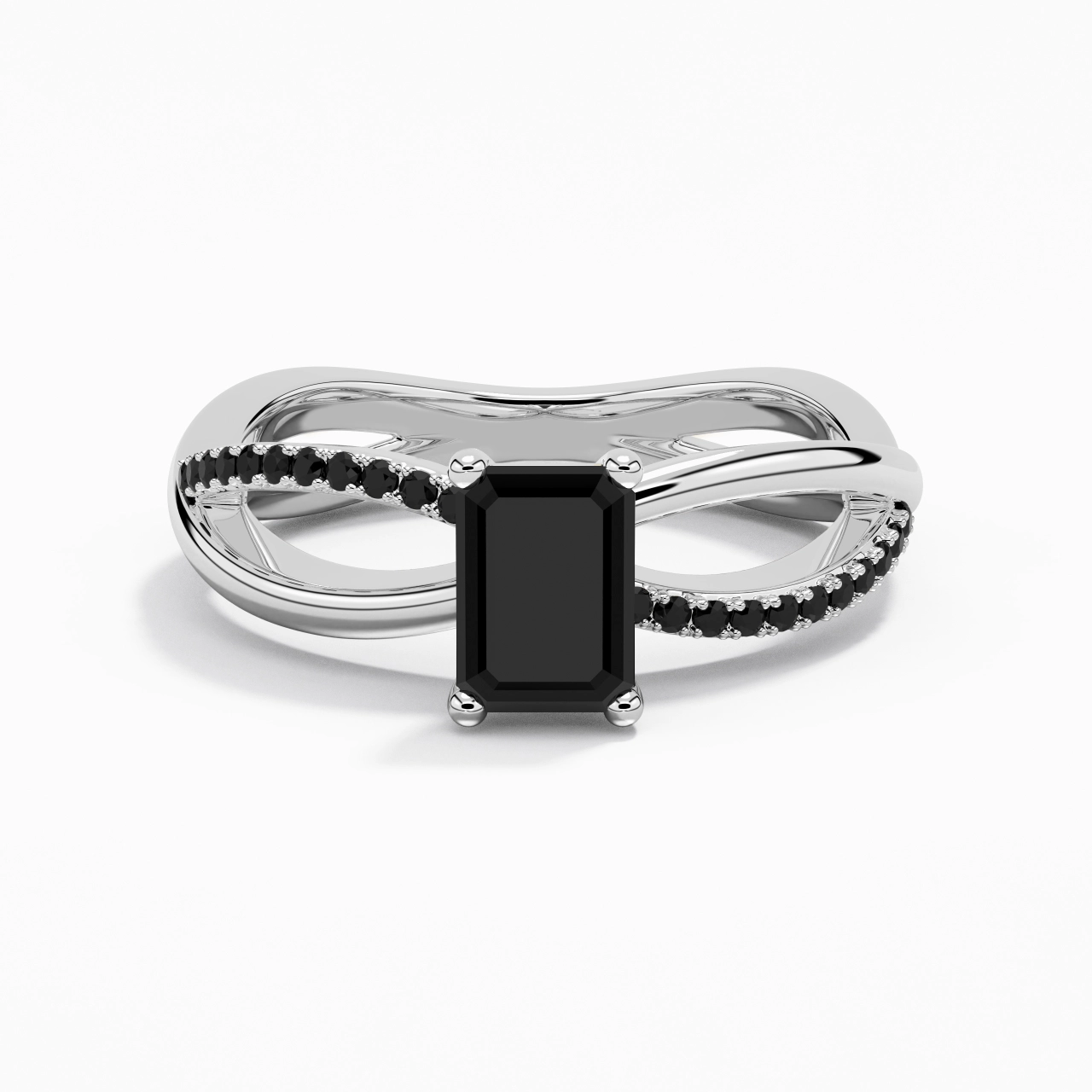 Prong Engagement Ring 1.00ct Cubic Zirconia