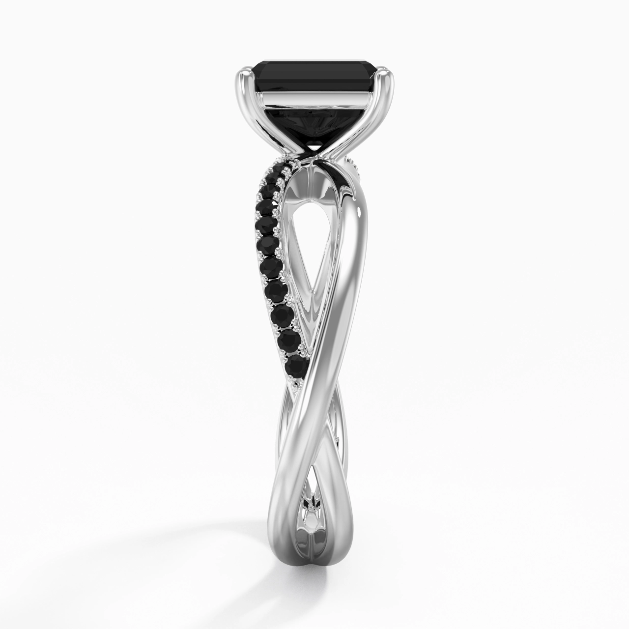 Prong Engagement Ring 1.00ct Cubic Zirconia