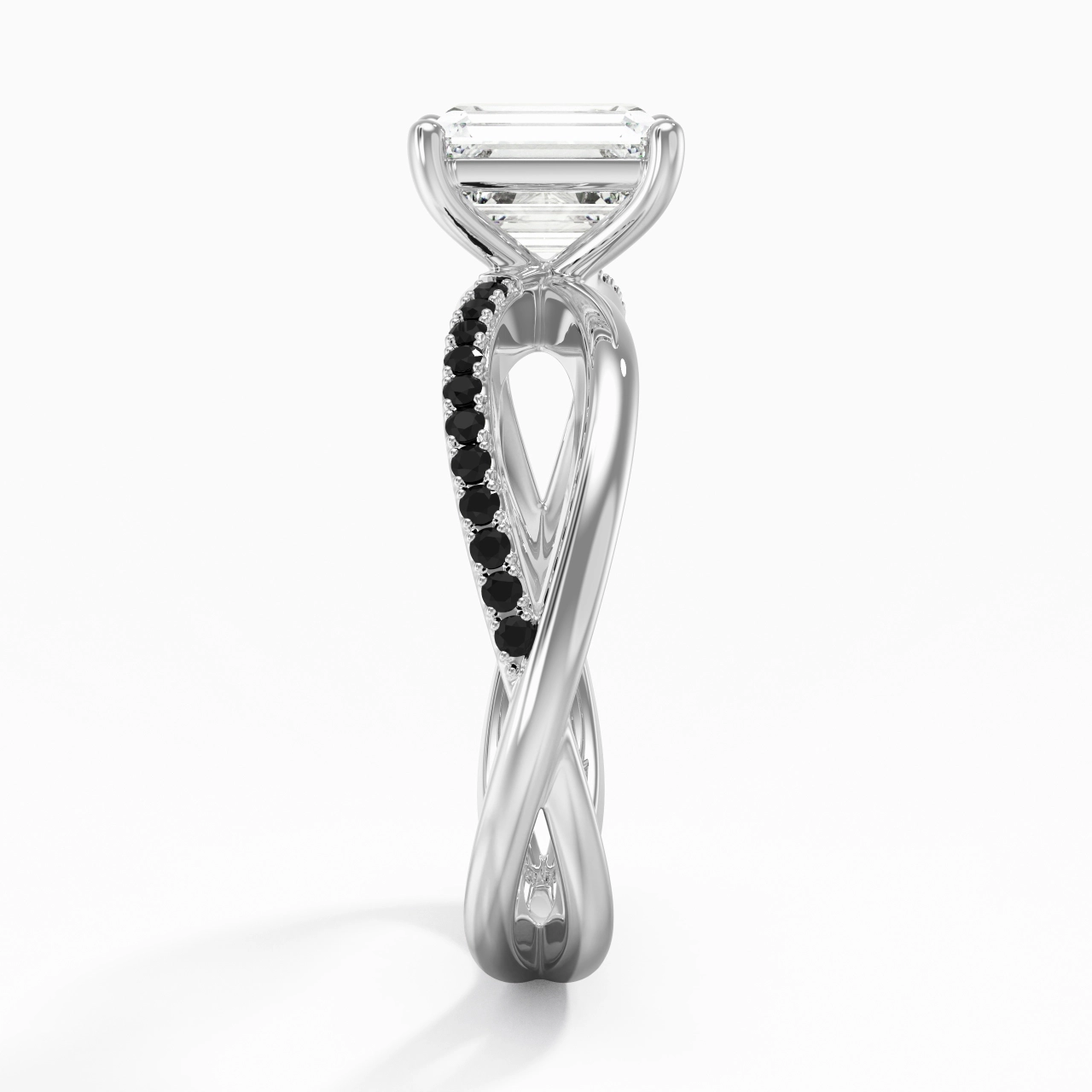 Prong Engagement Ring 1.00ct Cubic Zirconia