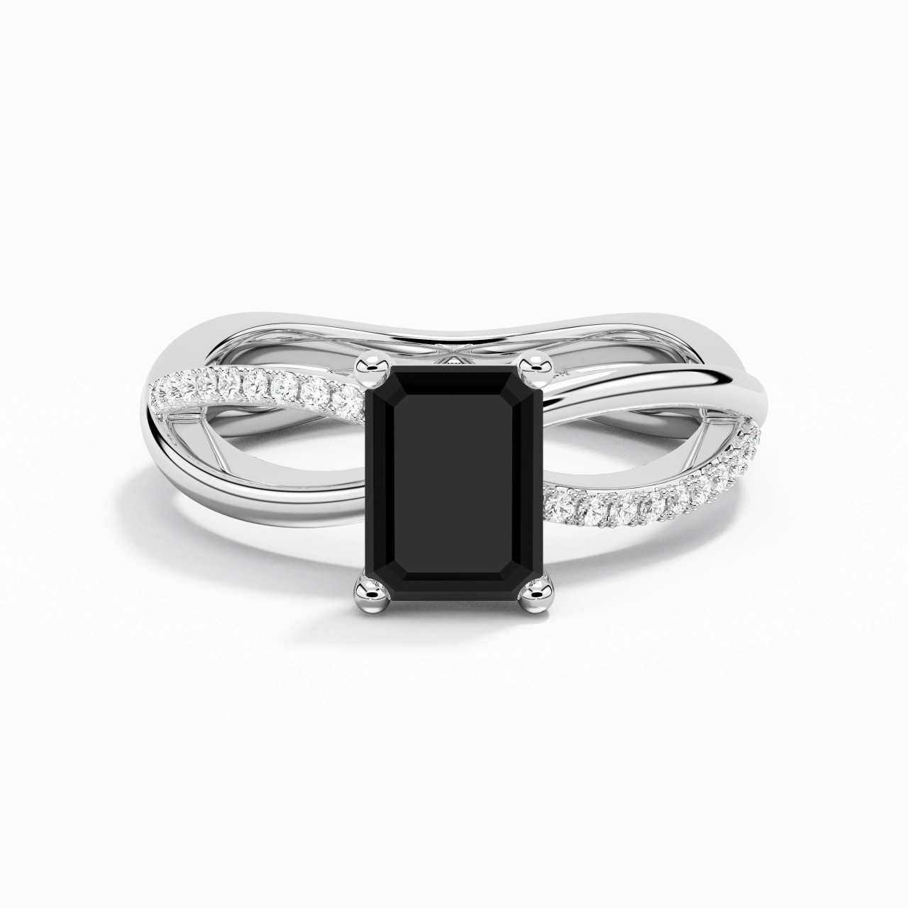 Prong Engagement Ring 2.00ct Cubic Zirconia